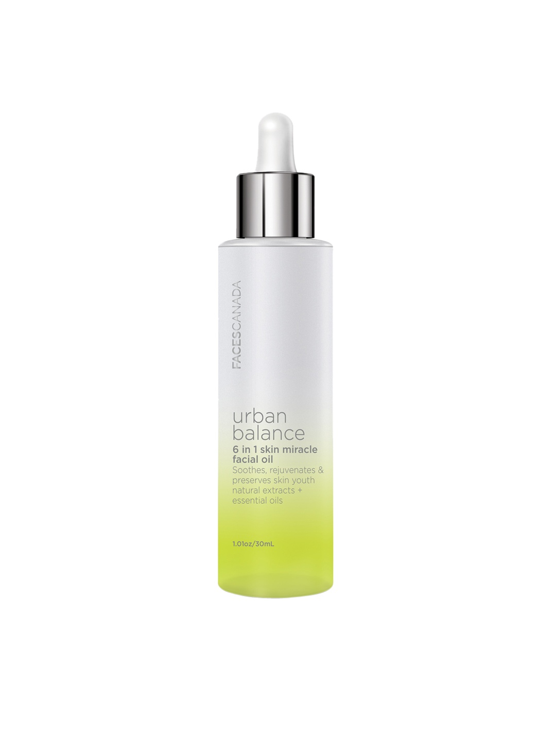 

FACESCANADA Urban Balance 6 in1skin miracle facial oil 30ml, Transparent