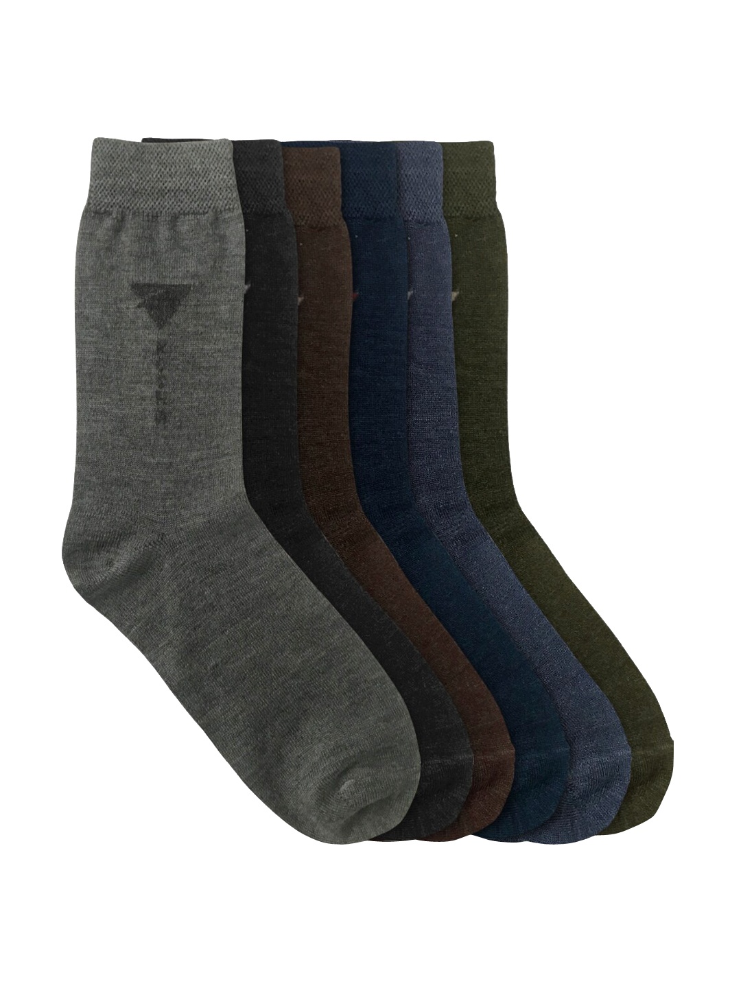 

Kosha Men Pack Of 6 Assorted Above-Ankle Socks