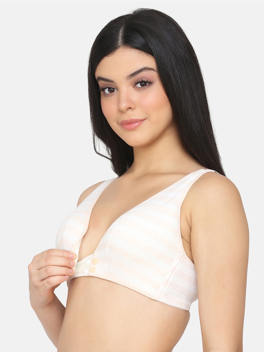 

MAMMA PRESTO Beige Non-Wired Lightly Padded Maternity Nursing Bra MPF-31 BEIGE-C20-