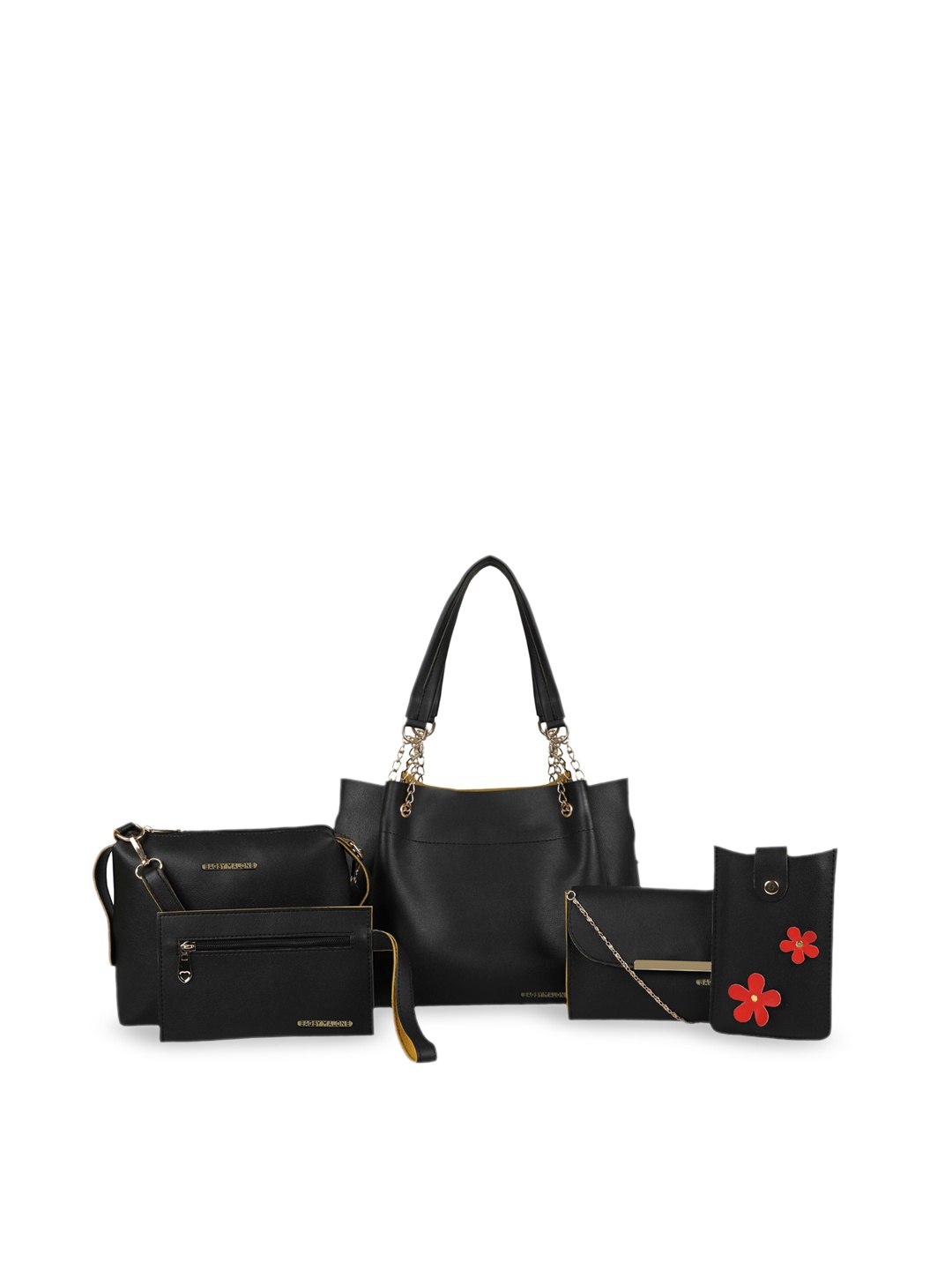 

Bagsy Malone Black Solid Shoulder Bag