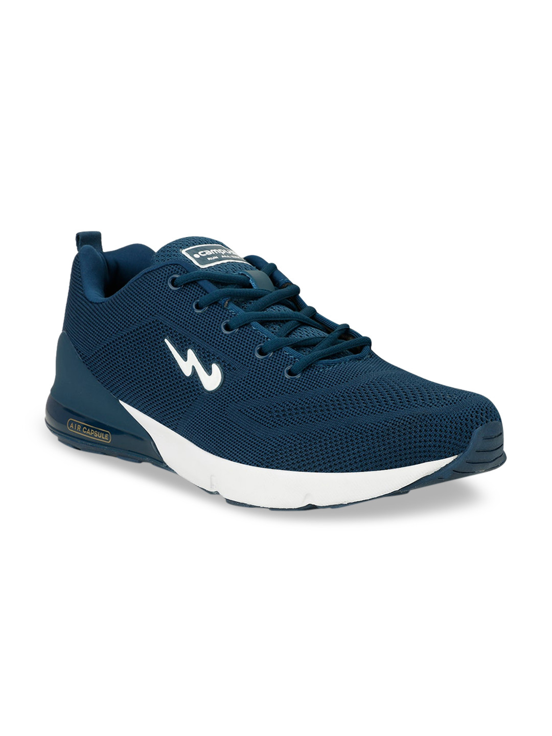 

Campus Men Blue Mesh Running Shoes