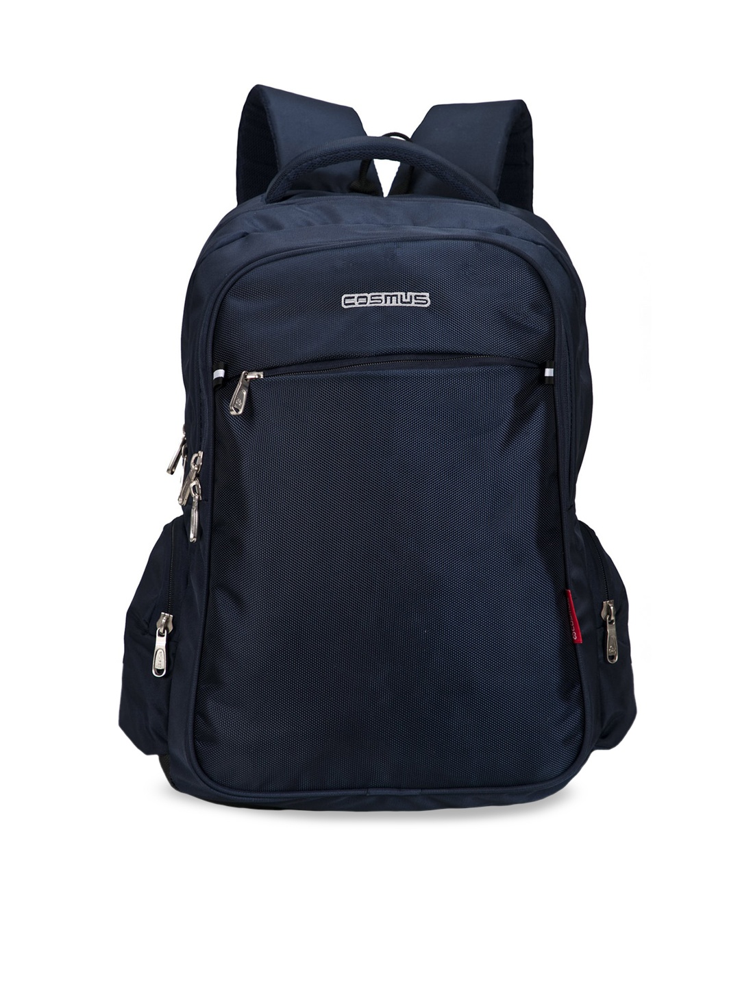 

COSMUS Unisex Navy Blue Solid Backpack