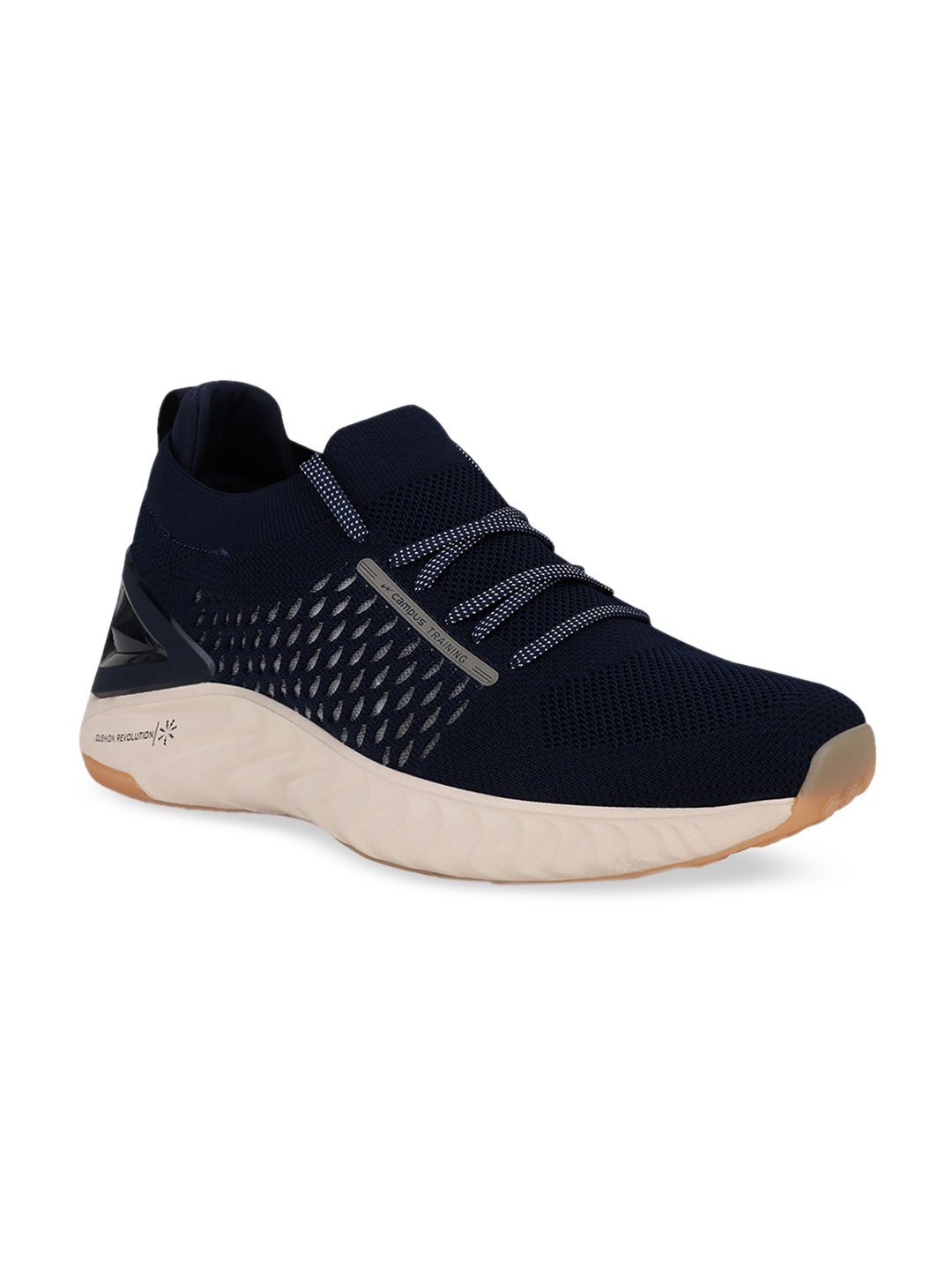 

Campus Men Navy Blue Mesh Running Shoes