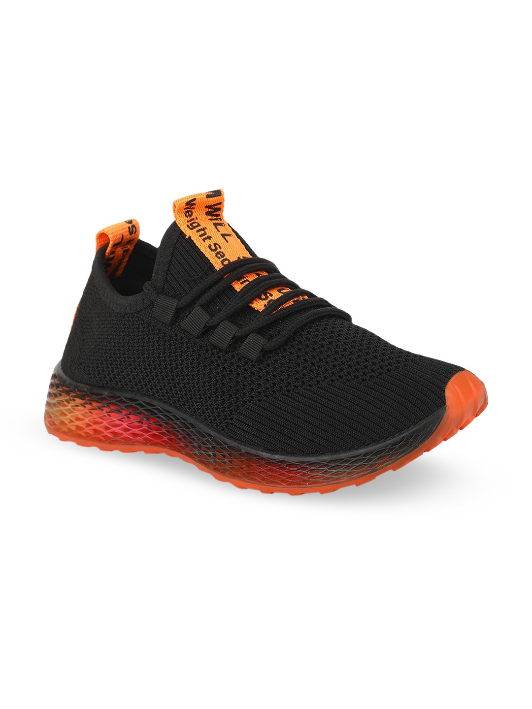 

Bata Boys Black & Orange Sneakers