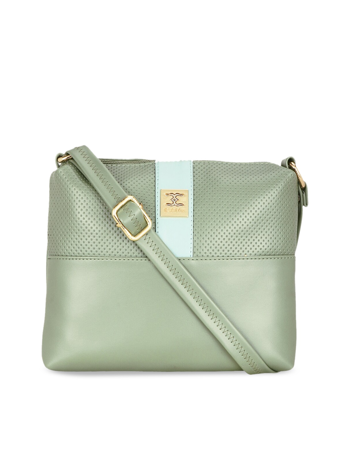 

ESBEDA Green Solid Sling Bag