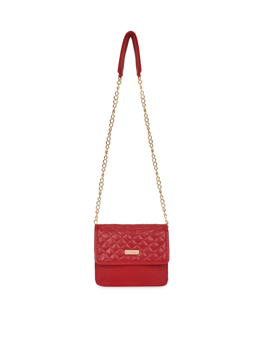 

Berrypeckers Red Textured Sling Bag