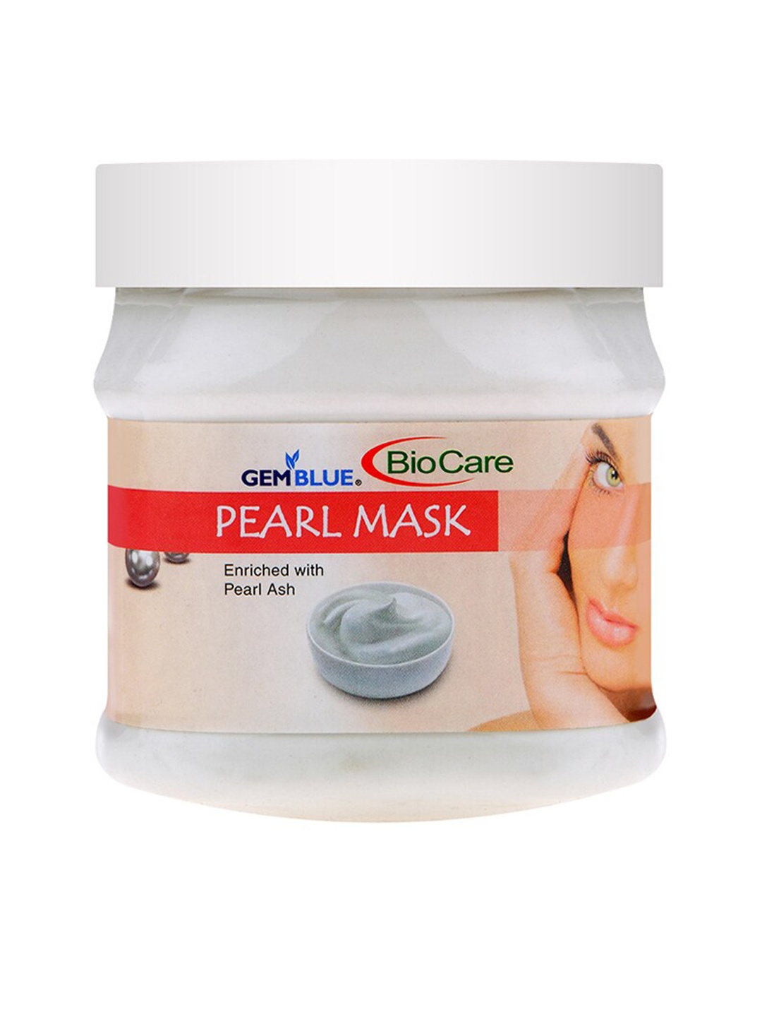 

GEMBLUE Unisex Biocare Pearl Mask 500ml, White