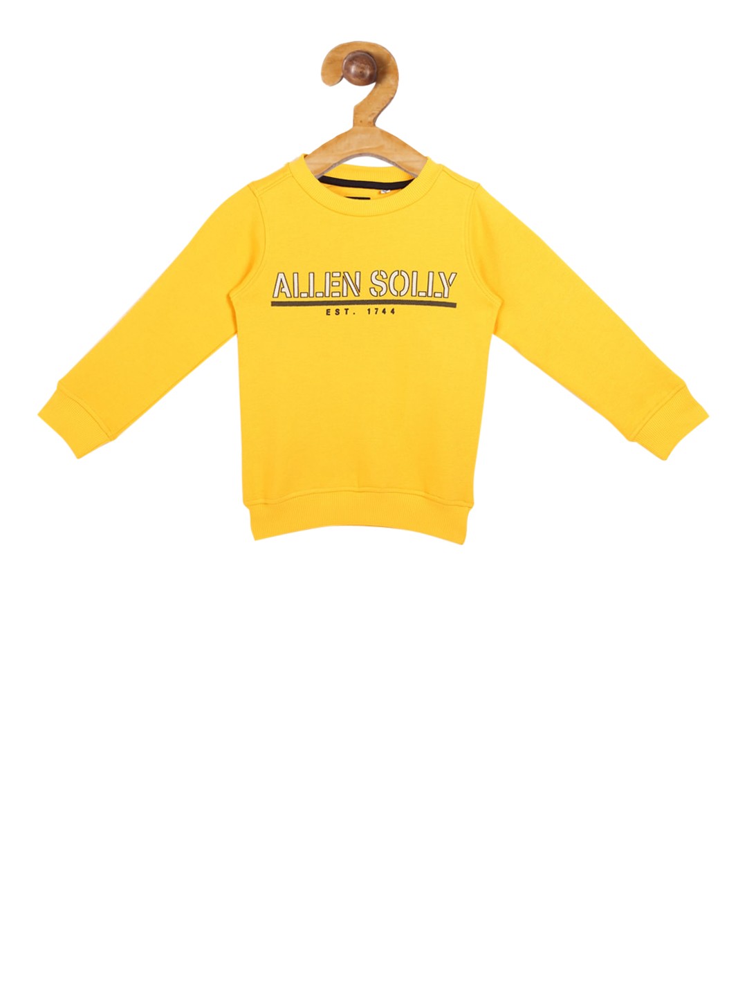 

Allen Solly Junior Boys Yellow Printed Sweatshirt