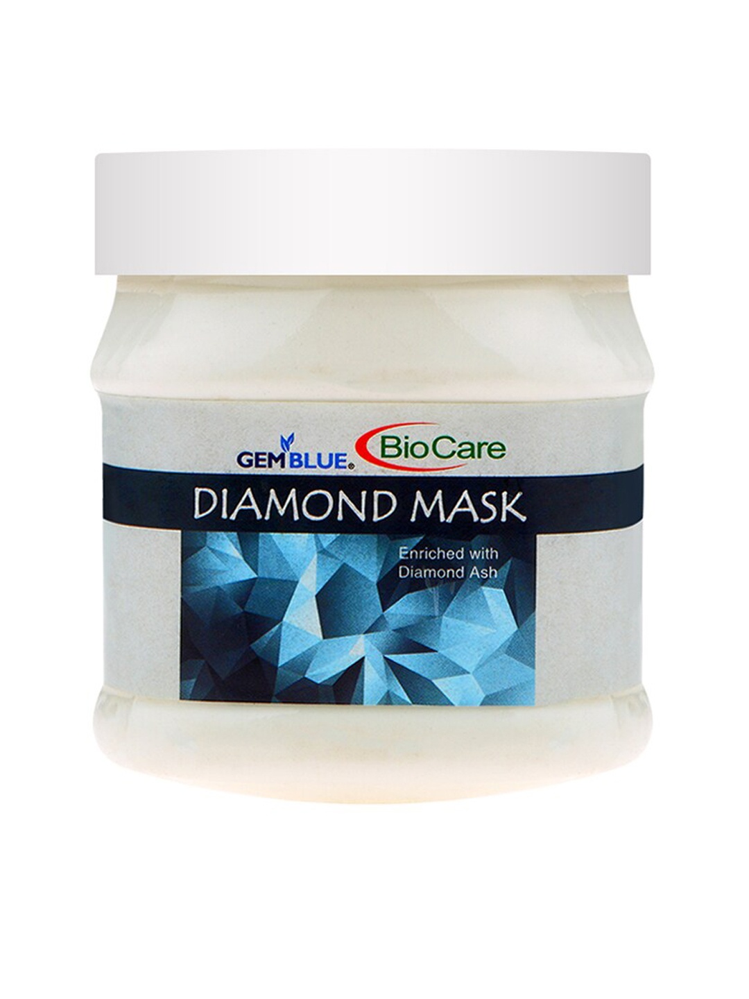 

GEMBLUE BioCare Unisex Diamond Mask 500 ml, White