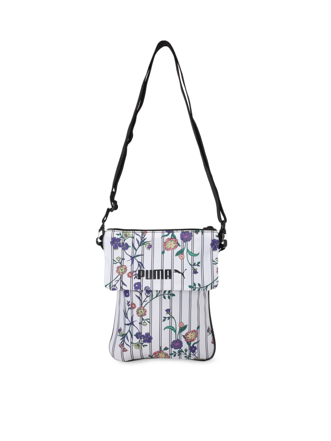

Puma White Prime Time Festival Shoulder Bag & Pouch