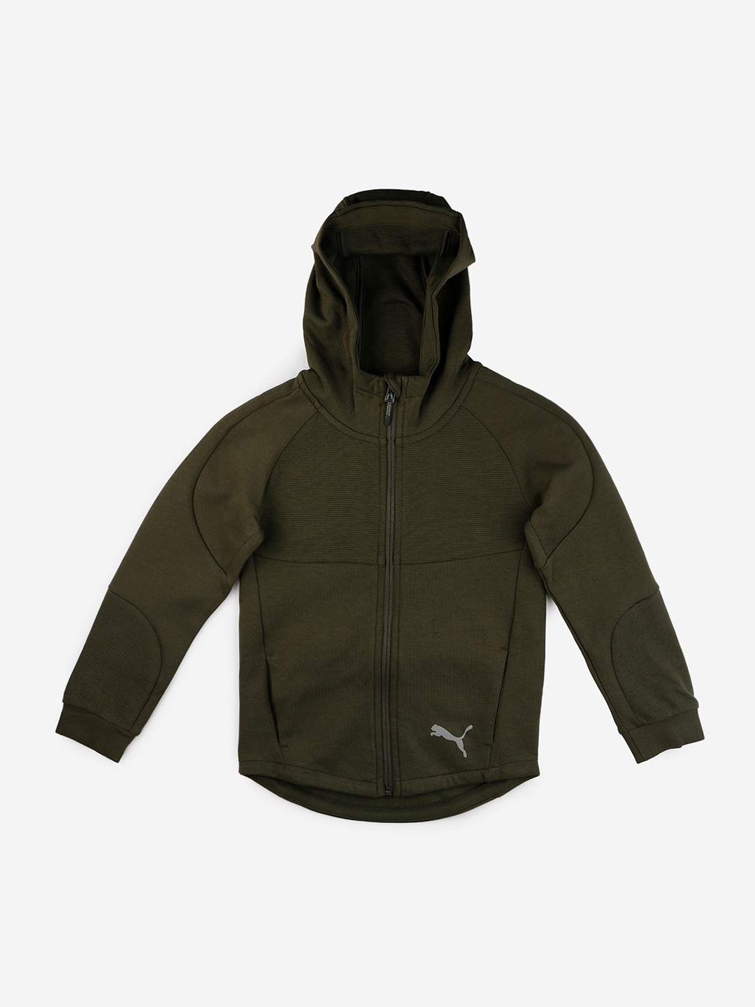 

Puma Boys Green Printed Bomber