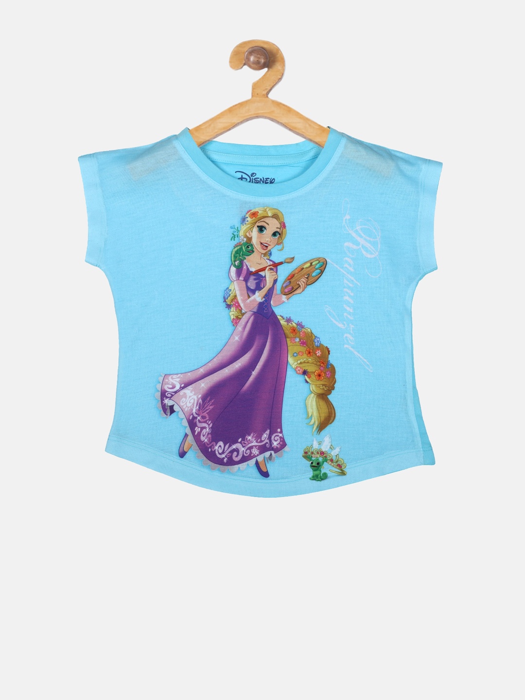 

YK Disney Girls Blue Printed Top