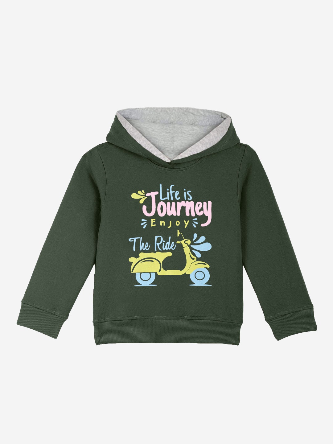 

Naughty Ninos Boys Green Printed Sweatshirt