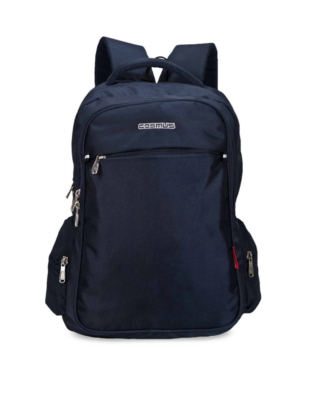 

COSMUS Unisex Navy Blue Solid Backpack