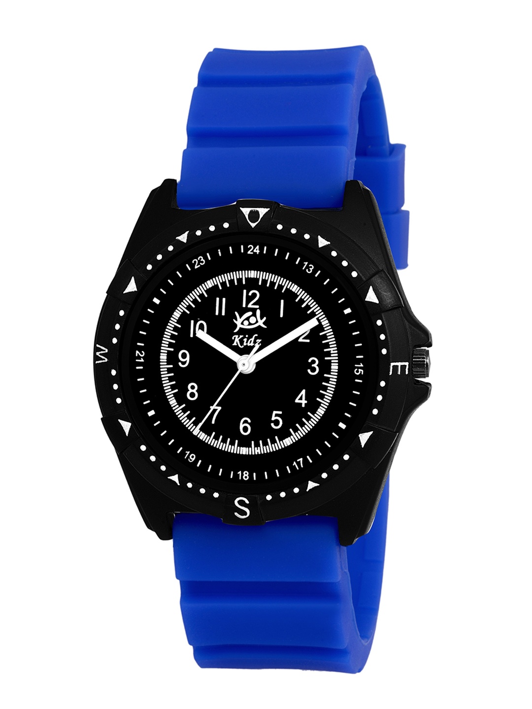 

Kool Kidz Unisex Kids Black & Blue Analogue Watch DMK 039 BLUE