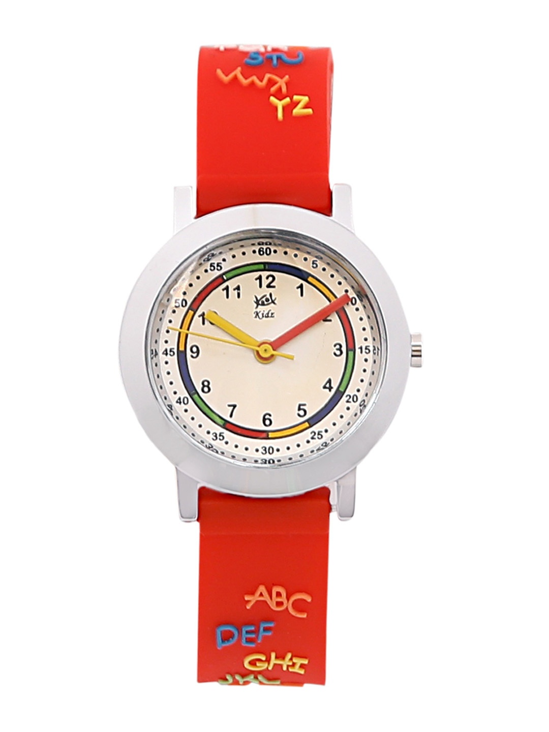 

Kool Kidz Unisex Kids Red & Silver-Toned Analogue Watch KK 301 RD