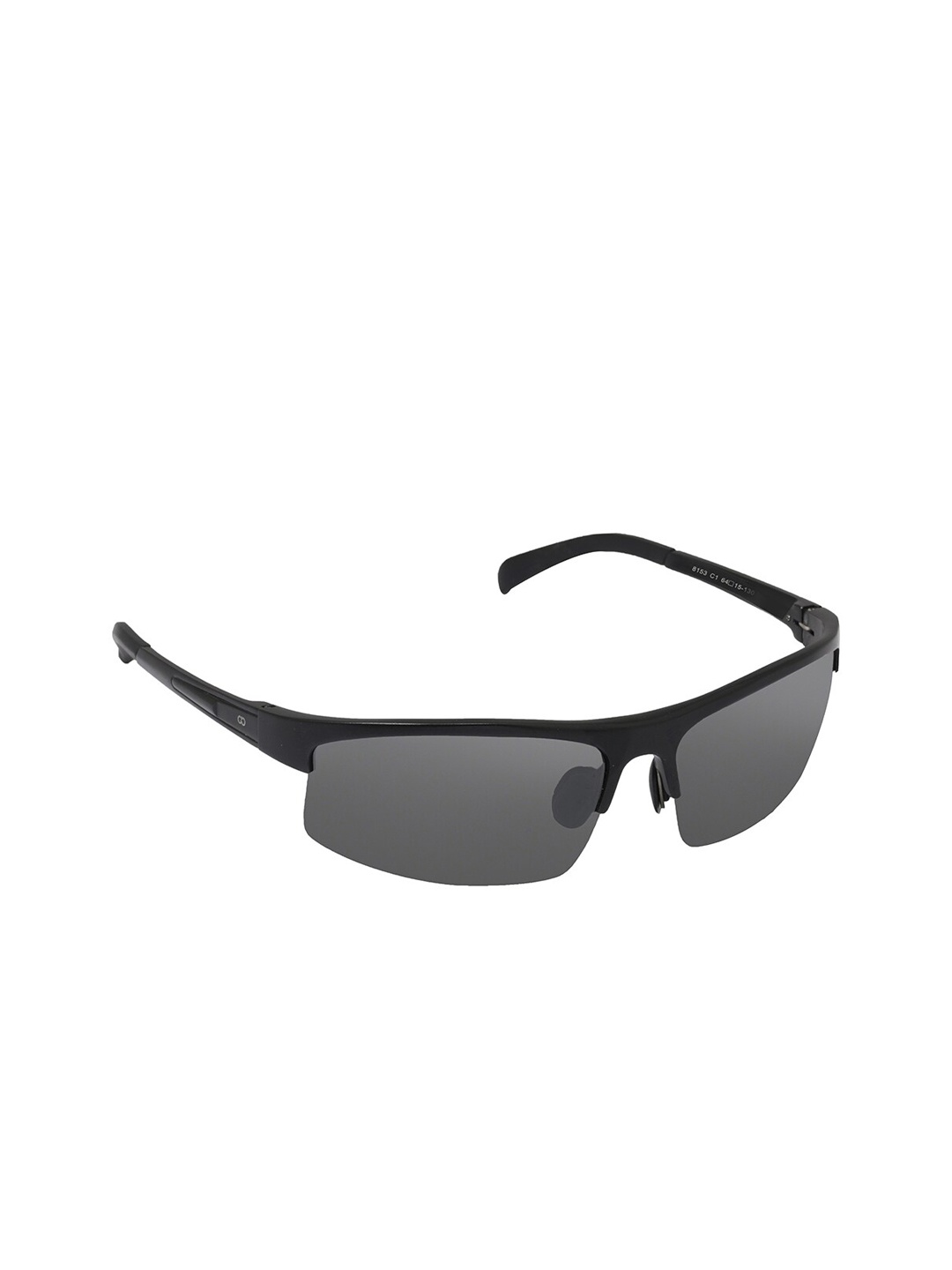 

GIO COLLECTION Unisex Grey UV Protected Sports Sunglasses GM6105C01