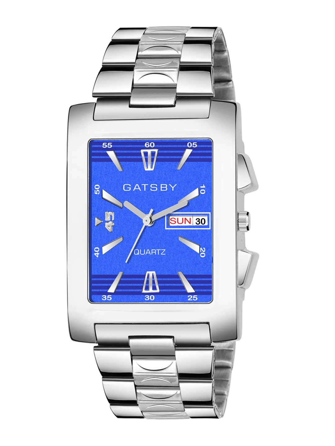 

Gatsby Men Blue & Blue Analogue Watch