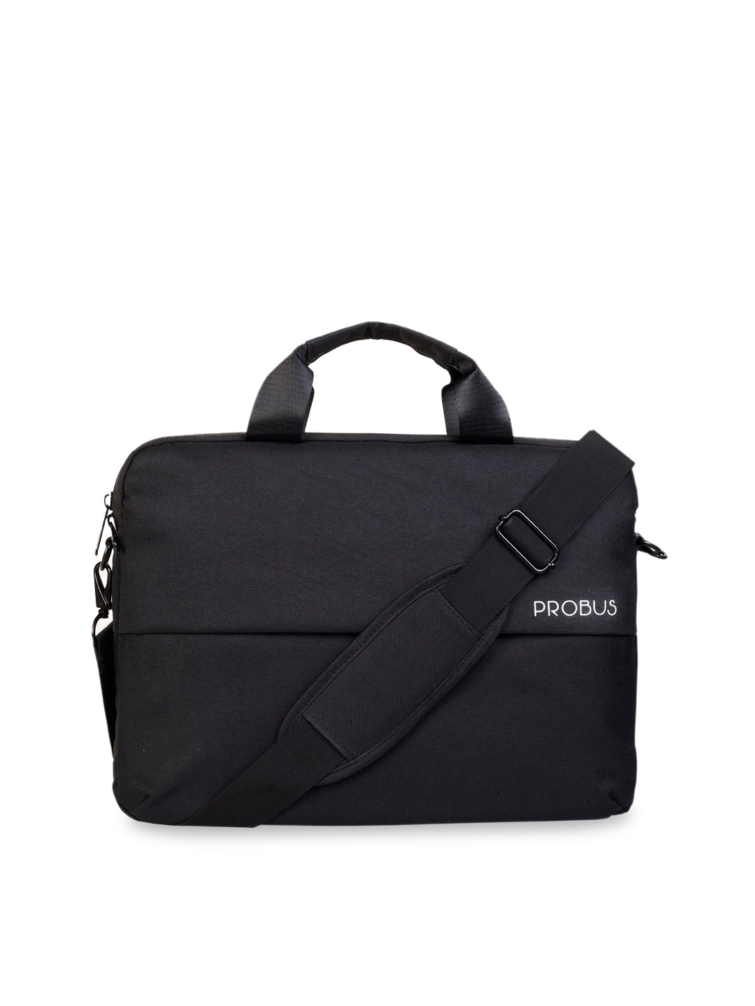 

PROBUS Unisex Black Solid 13 Inch Laptop Bag
