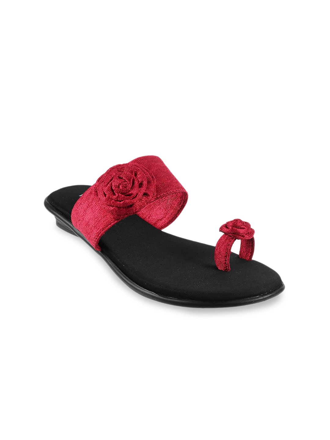 

WALKWAY by Metro Women Maroon Textured Heels