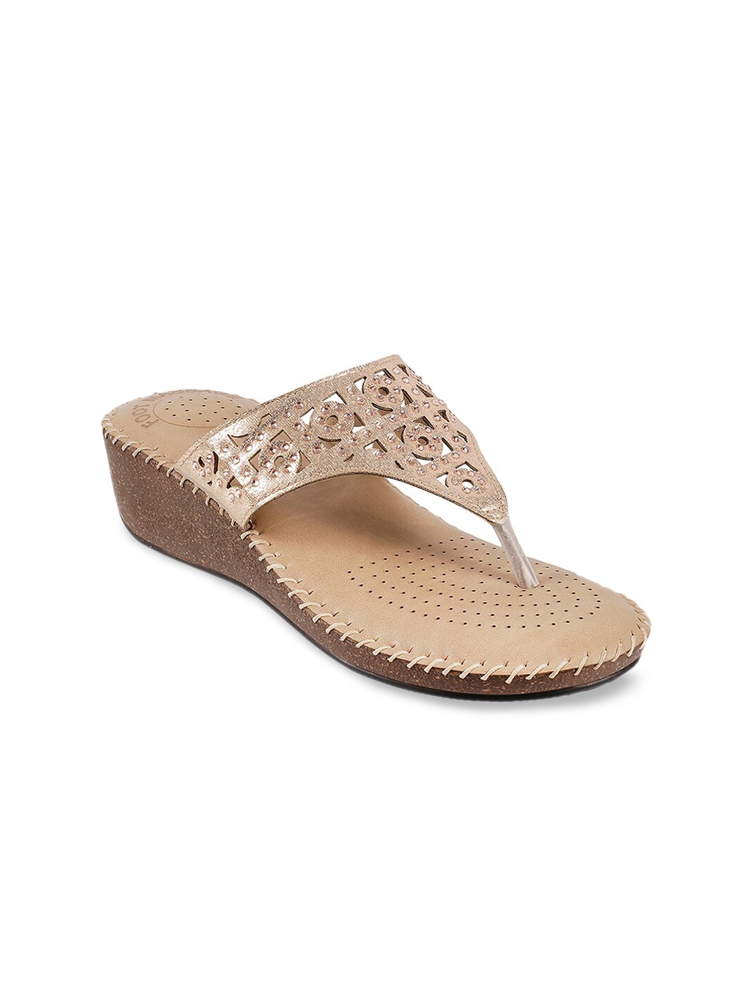 

WALKWAY by Metro Women Beige Solid Heels