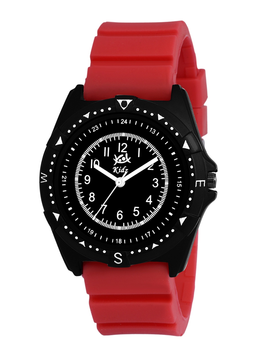 Kool Kidz Kids Black & Red Analogue Watch KOOL KIDZ ANALOGUE WATCH DMK 039 RED