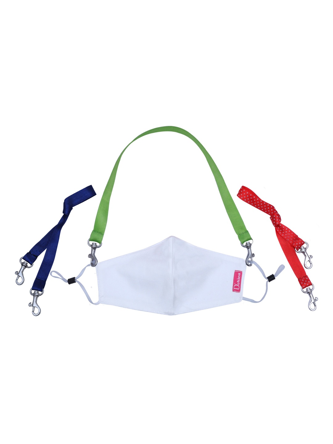 

DChica Kids Pack Of 3 White 2-Ply Reusable Protective Outdoor Masks