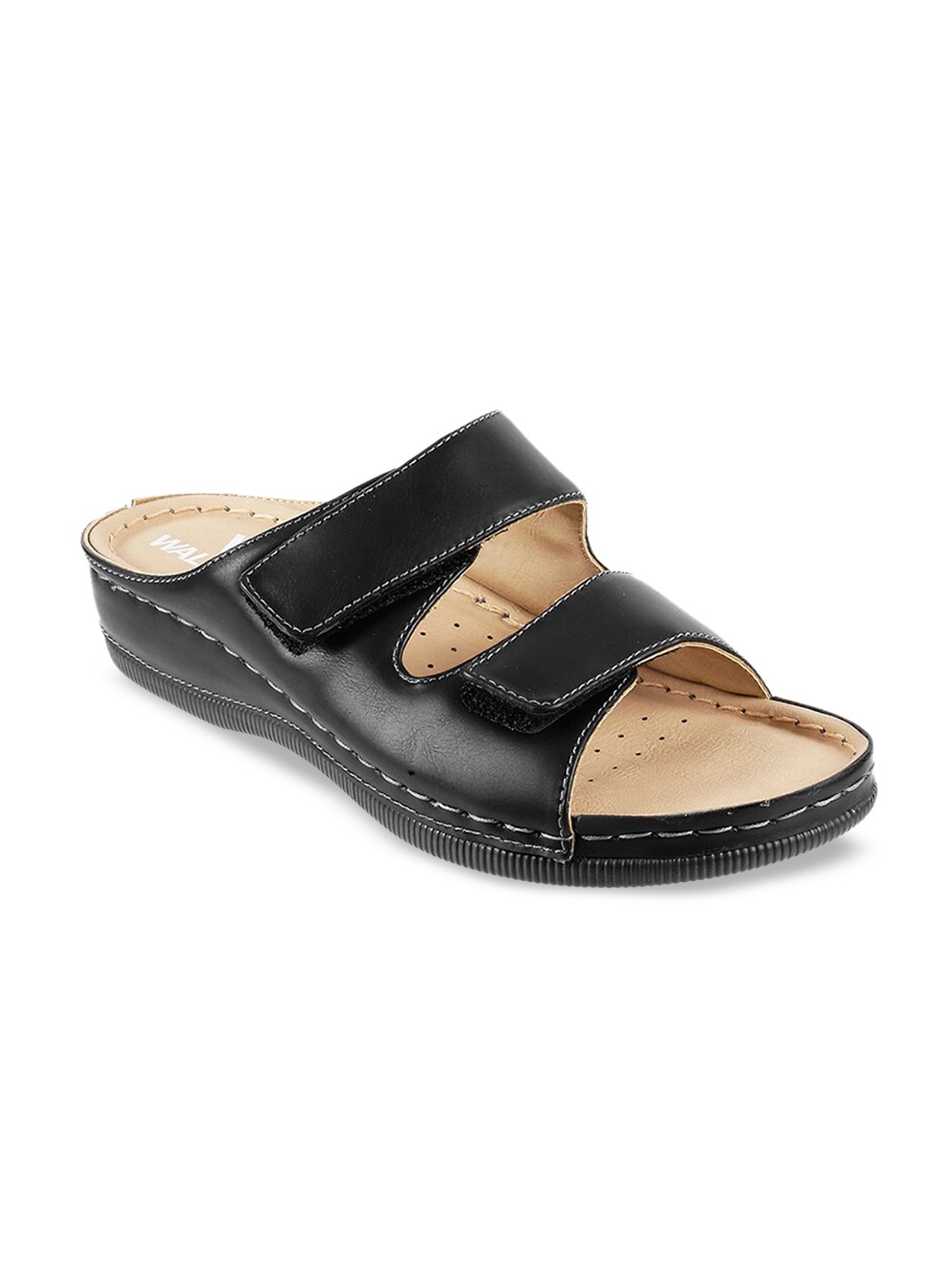 

WALKWAY by Metro Women Black Solid Wedges