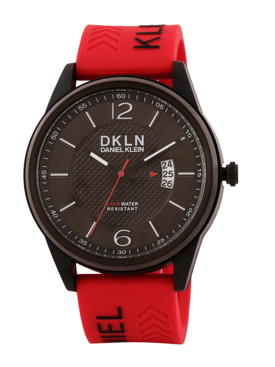 

Daniel Klein Men Black & Red Analogue Watch