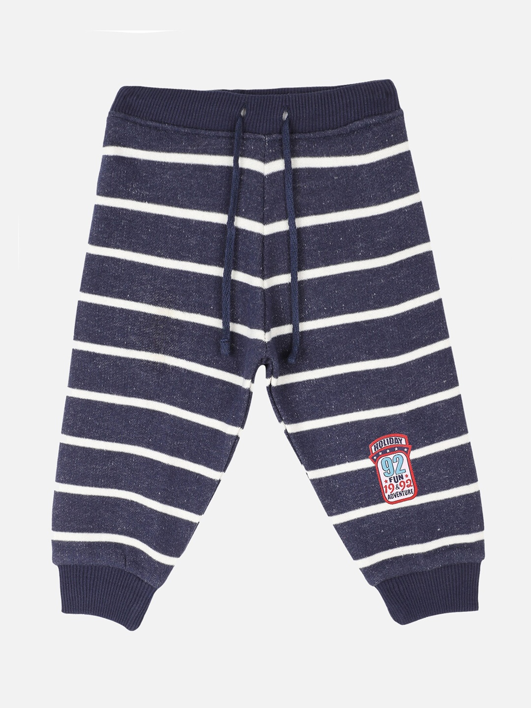 

Bodycare First Infant Boys Navy Blue & White Striped Joggers