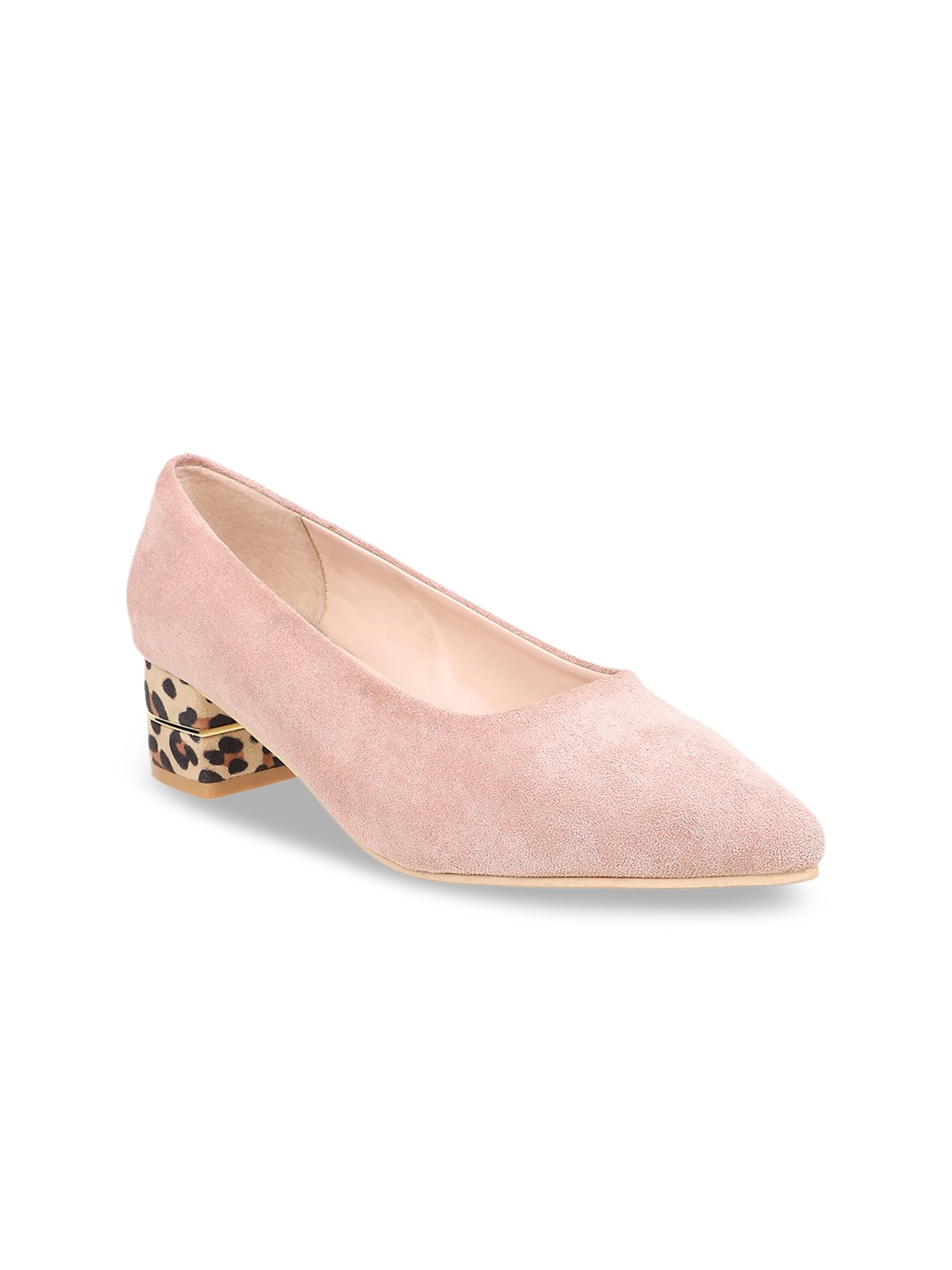 

Sherrif Shoes Women Pink Solid Pumps