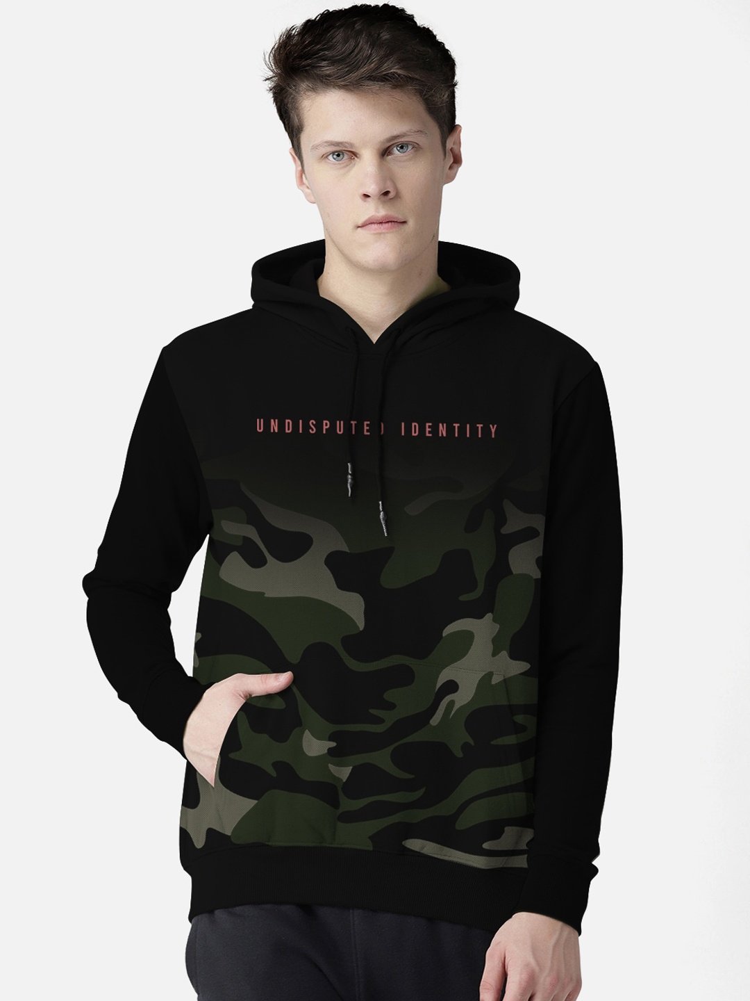 

BULLMER Men Black Printed Sweatshirt