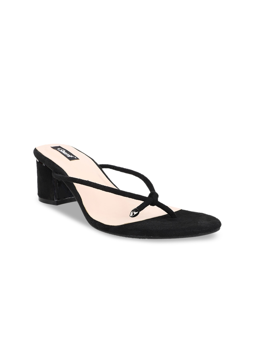 

Sherrif Shoes Women Black Solid Block Heels