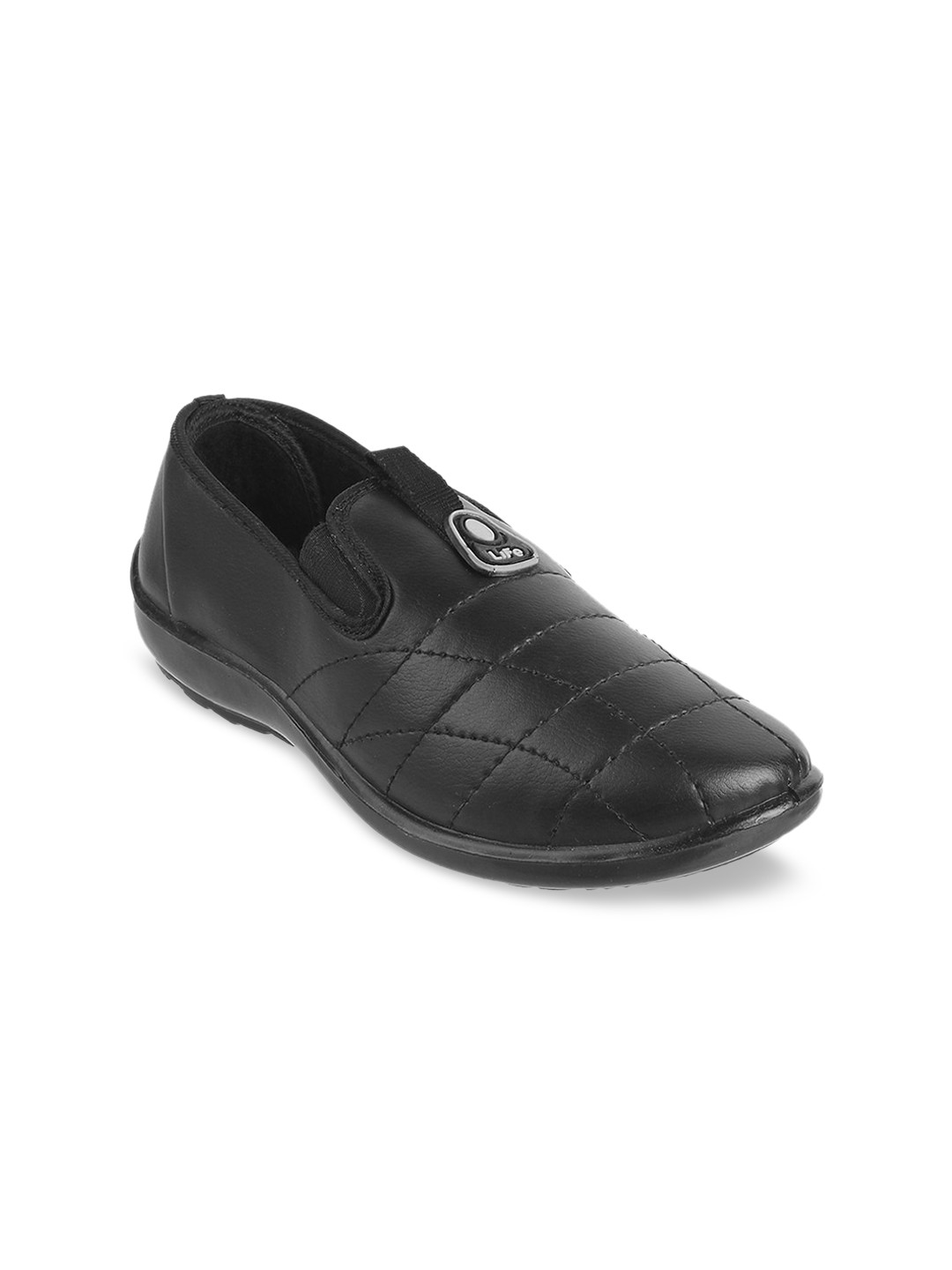 

WALKWAY by Metro Women Black Solid Ballerinas