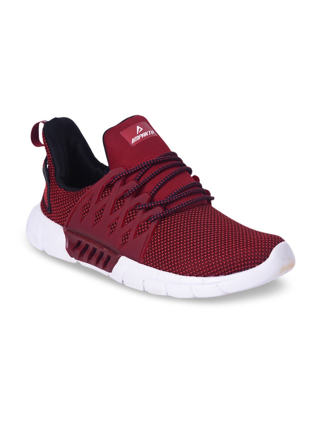 

IMPAKTO Men Red Running Shoes