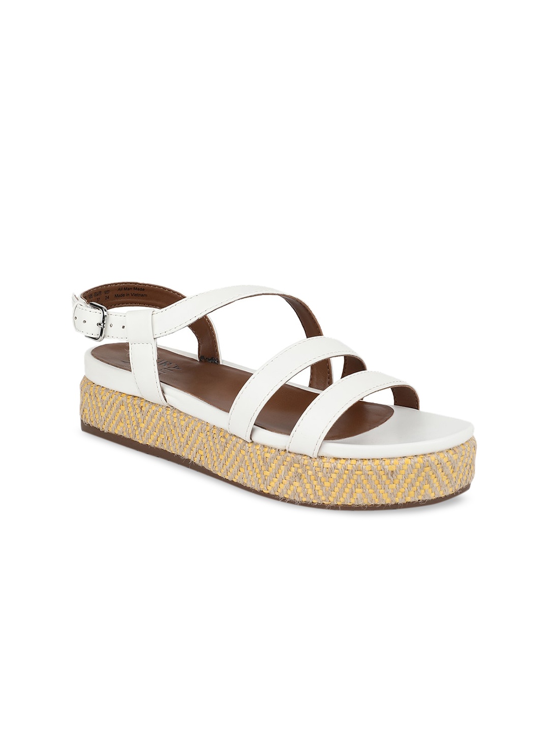 

Naturalizer Women White Solid Flatform Heels