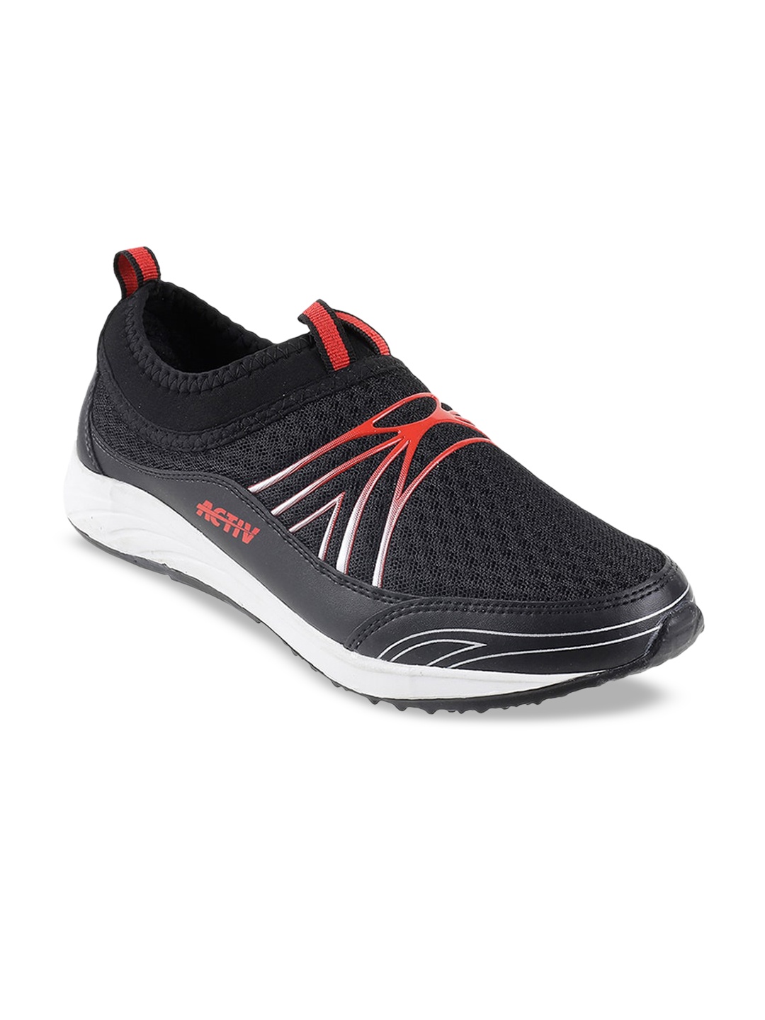 

WALKWAY by Metro Men Black Slip-On Sneakers