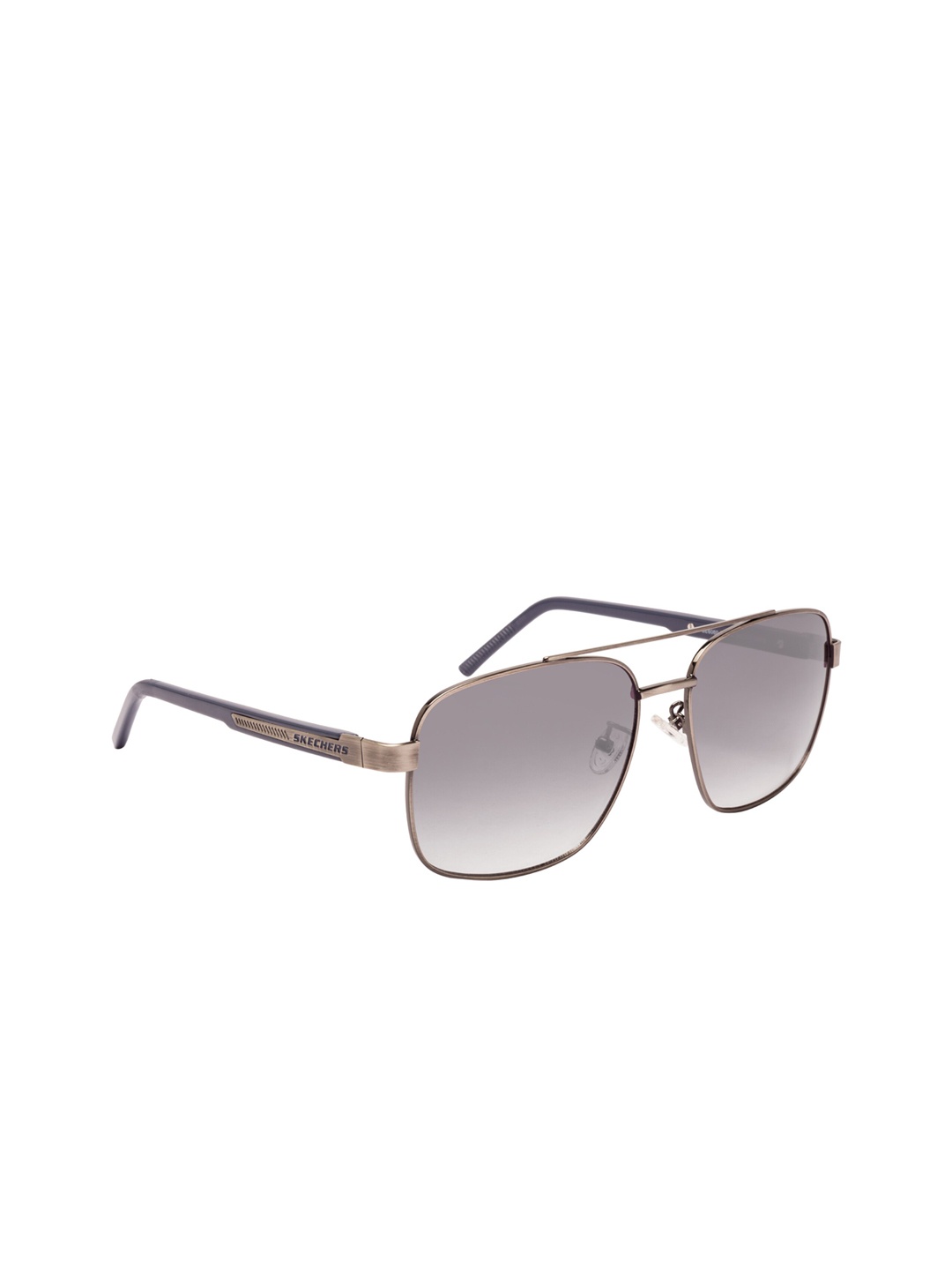 

Skechers Men Grey UV Protected Square Sunglasses SE6060-D 60 08C