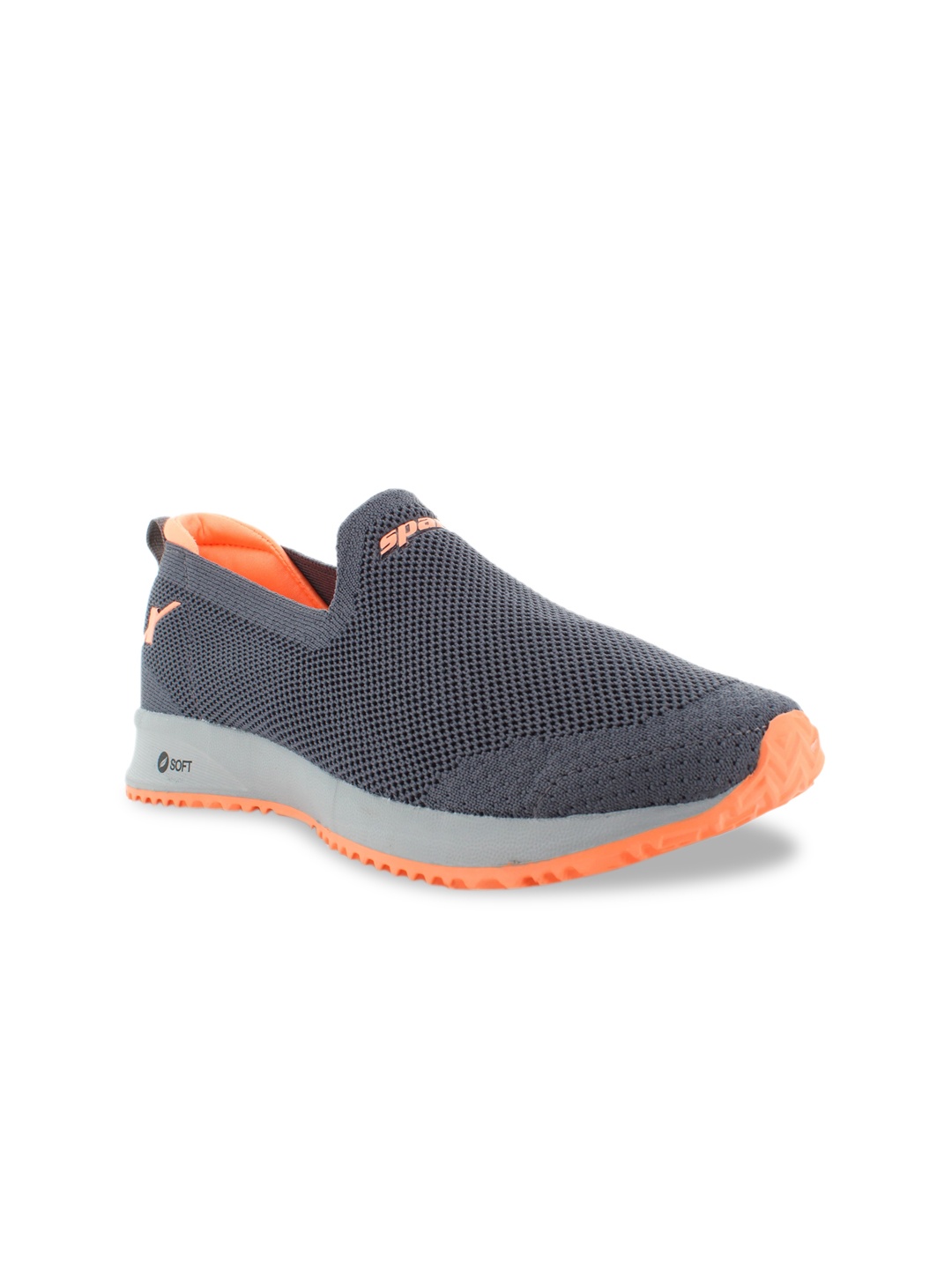 

Sparx Women Grey & Peach-Coloured SL-168 Running Shoes