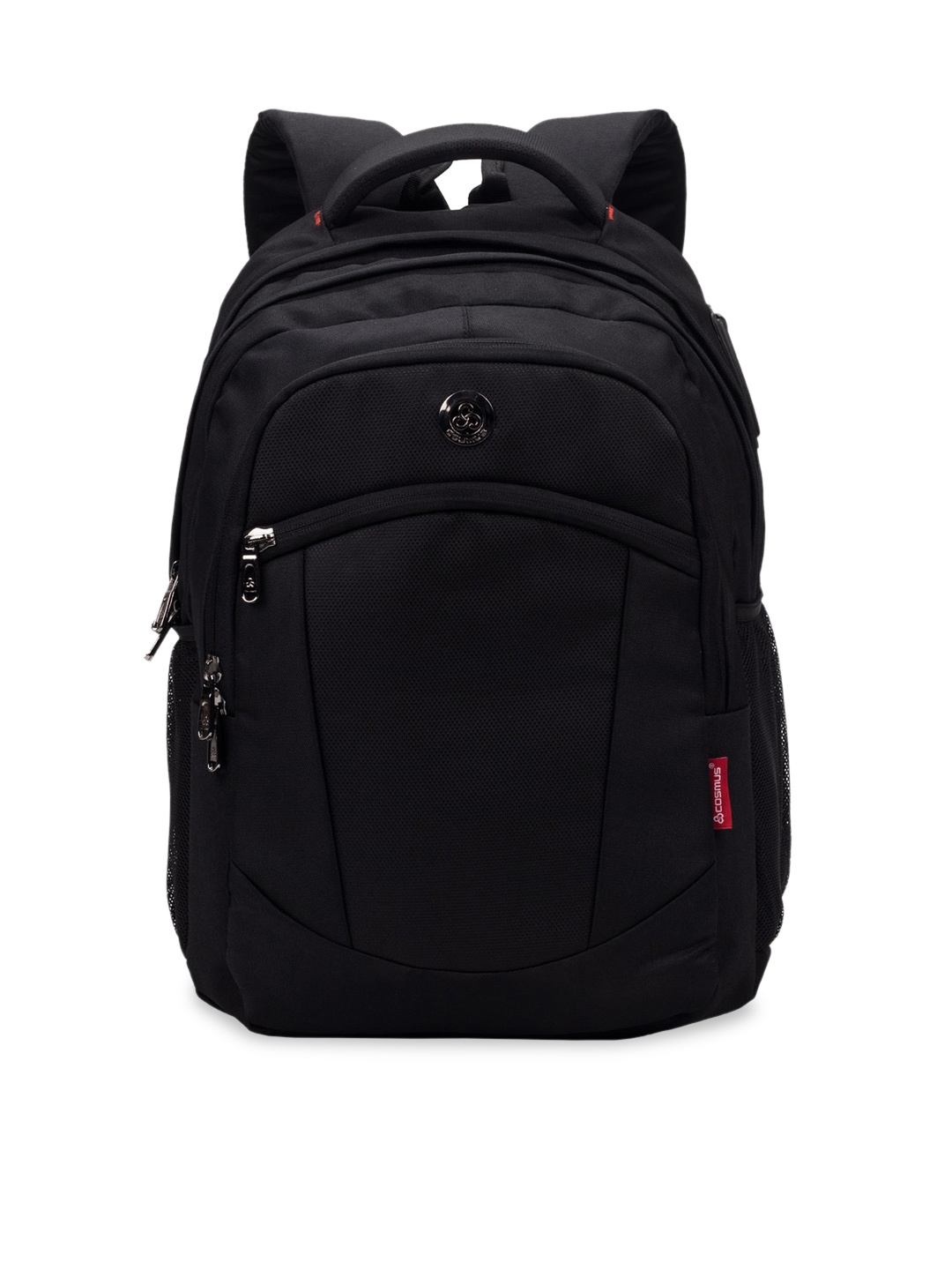 

COSMUS Unisex Black Solid Backpack