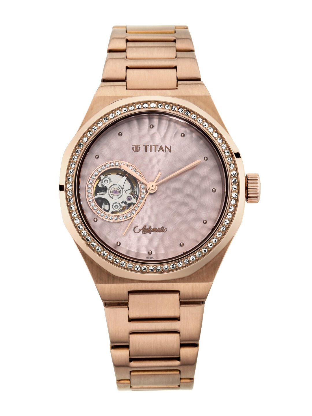 

Titan Women Pink Analogue Watch 95131QM01