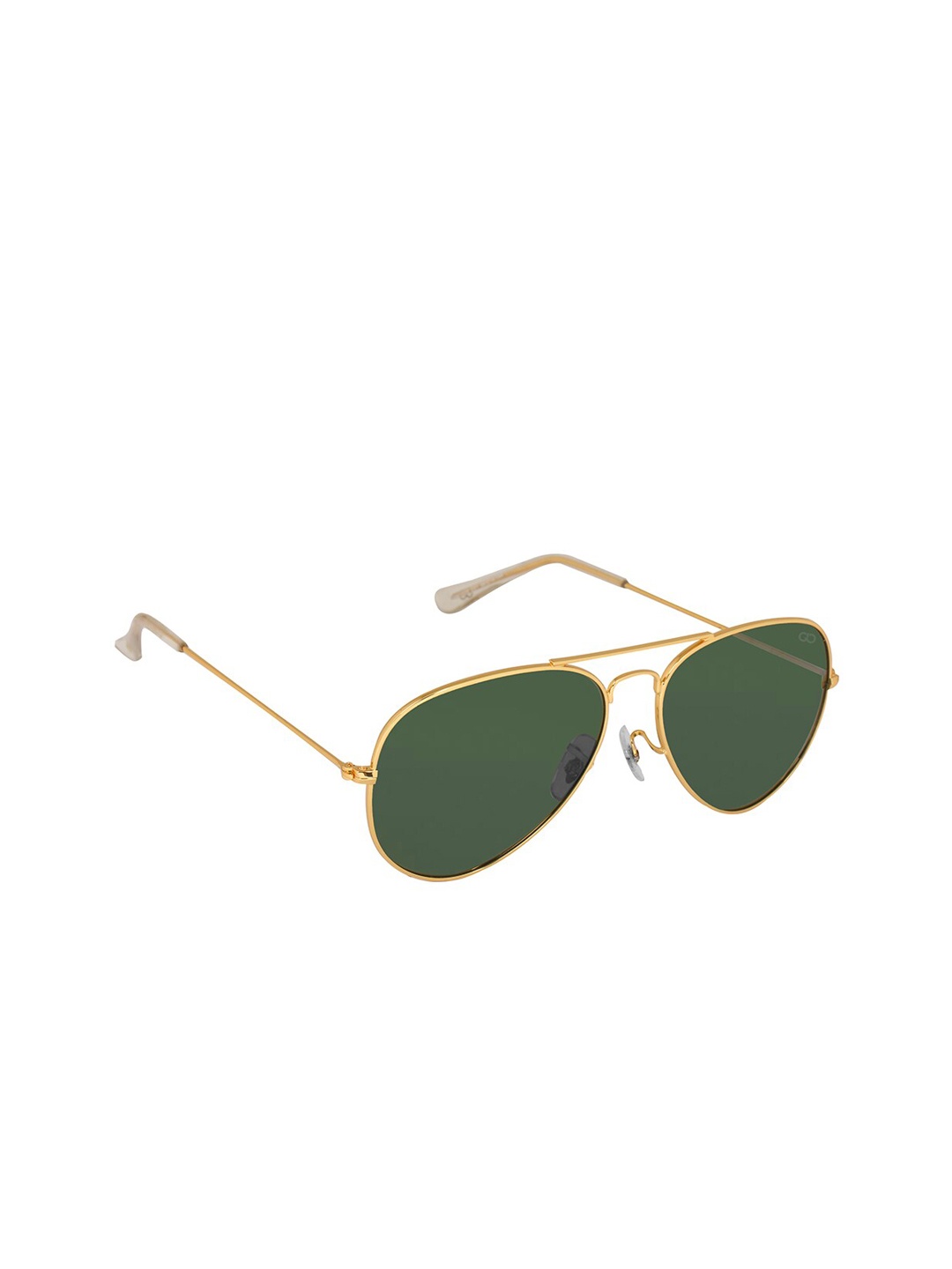

GIO COLLECTION Unisex UV Protected Aviator Sunglasses GM1026C01, Green