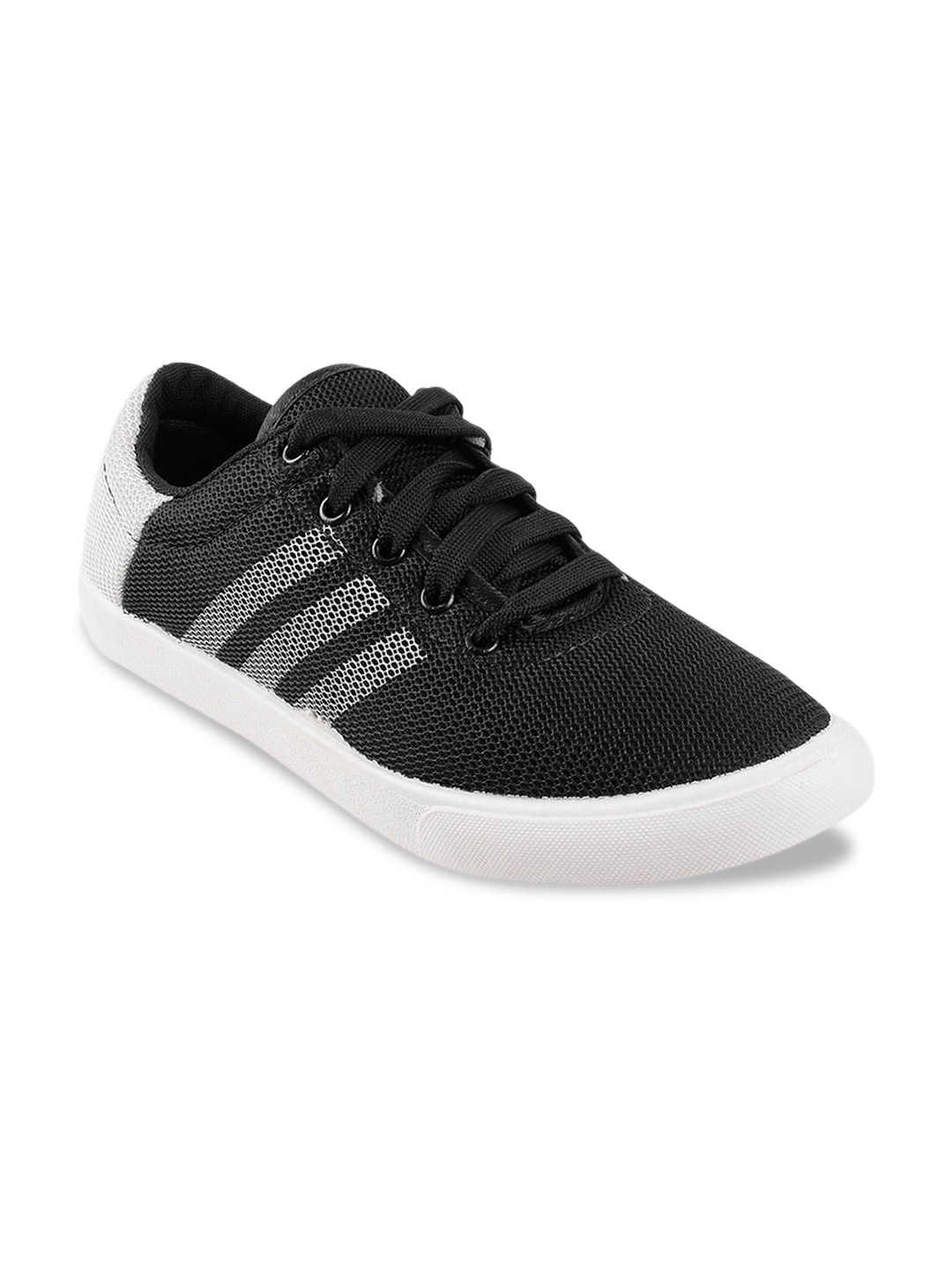 

WALKWAY by Metro Men Black Striped Sneakers
