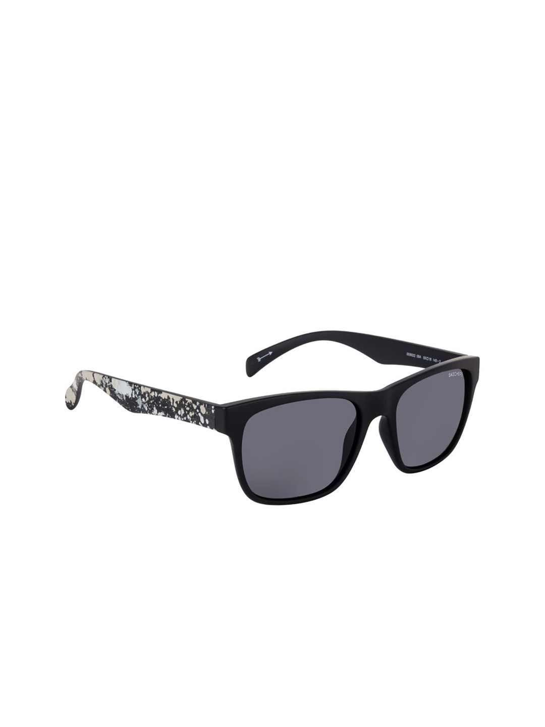 

Skechers Men Grey & Black UV Protected Wayfarer Sunglasses SE6022 55 05A