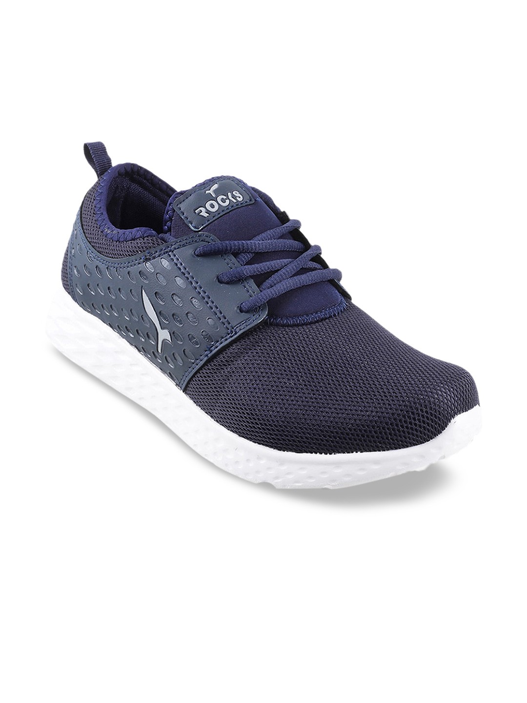 

WALKWAY by Metro Men Blue Woven Design Sneakers