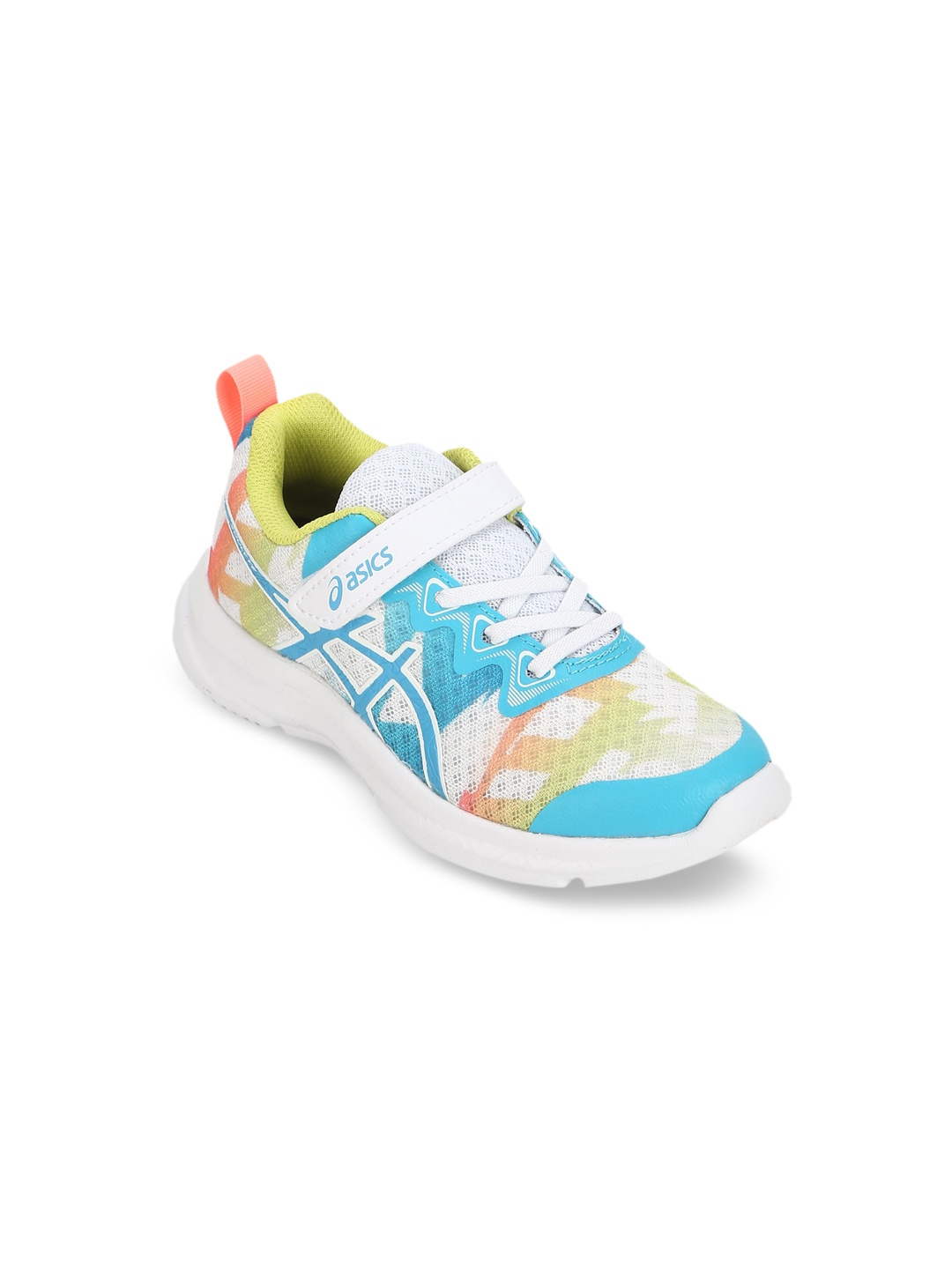 

ASICS Kids White & Blue SOULYTE PS Running Shoes