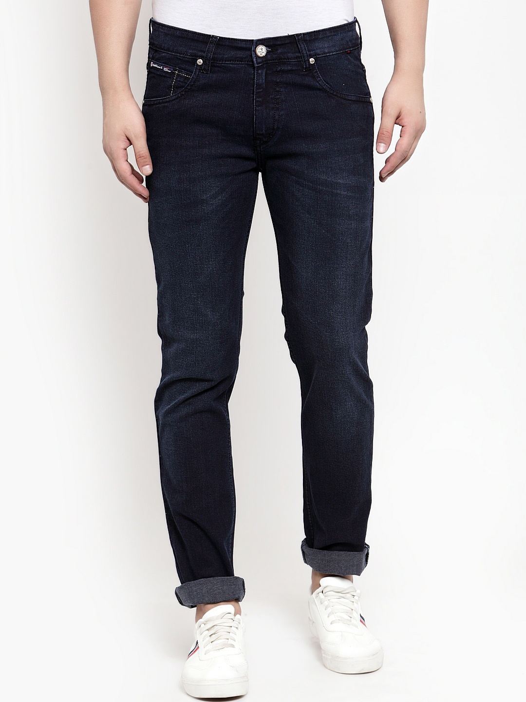 

Cantabil Men Blue Regular Fit Jeans