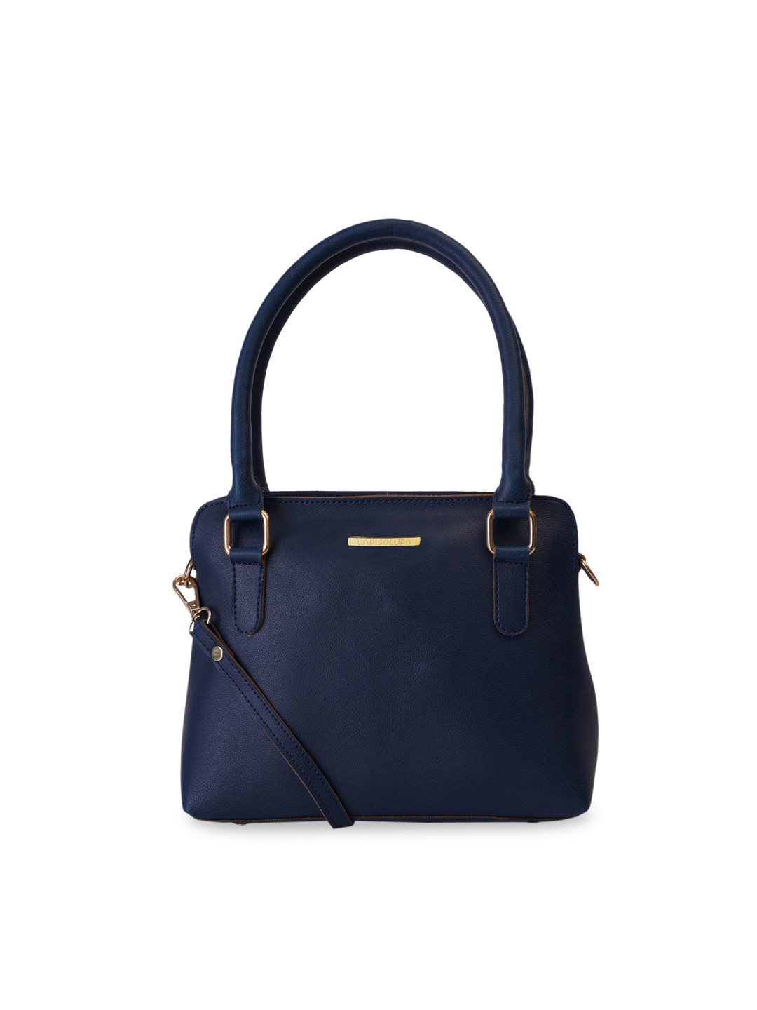 

Lapis O Lupo Blue Textured Shoulder Bag