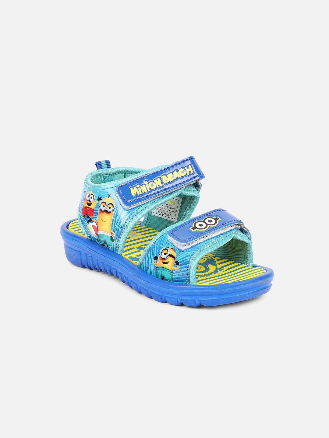 

Kids Ville Minions print Blue Sandal for Boys