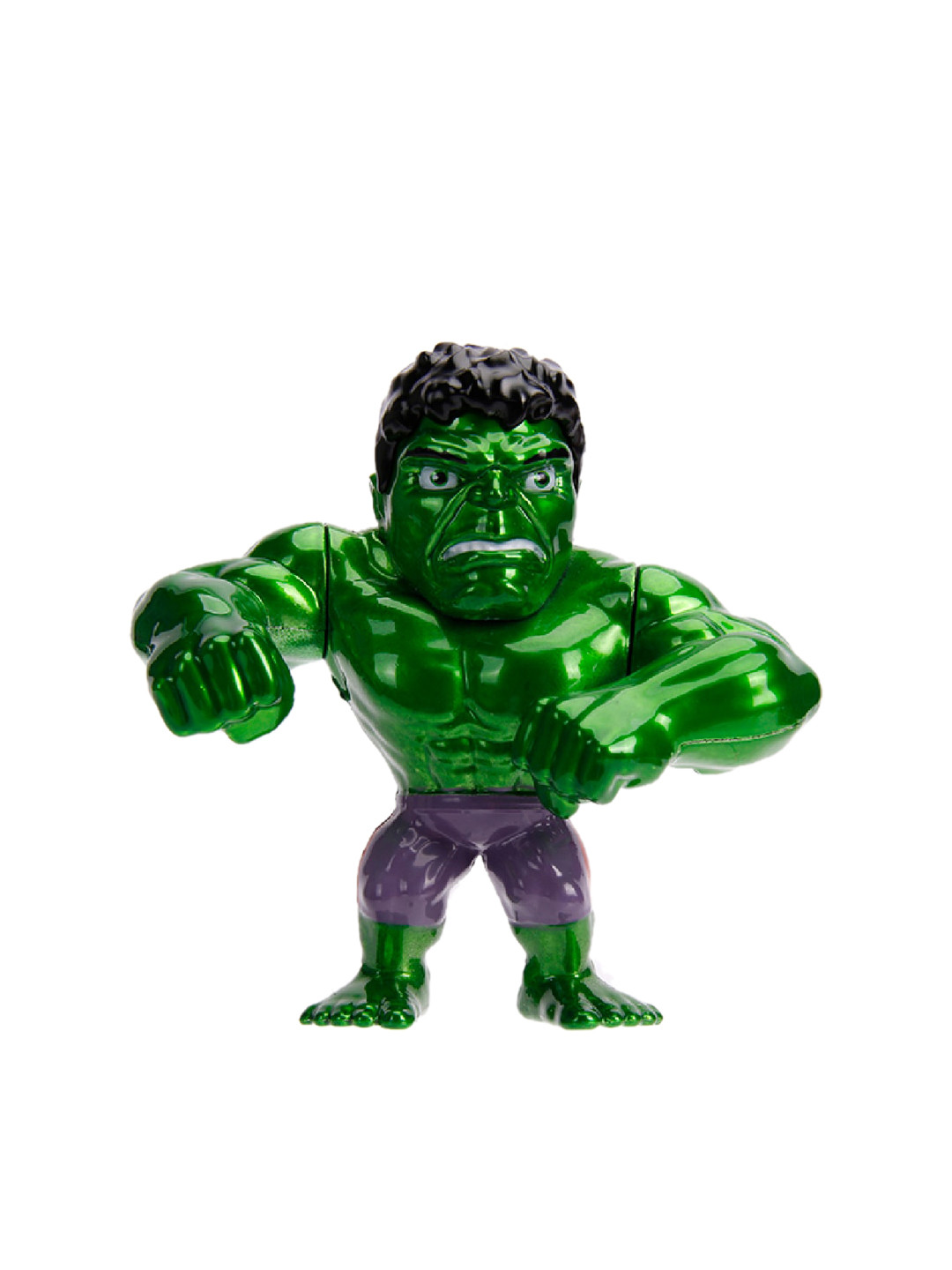 

Jada Toys Kids Green & Purple Diecast Metal Marvel Hulk Action Figure